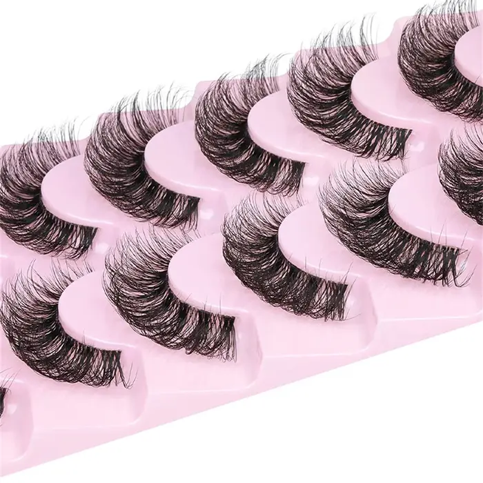 Faux-cils 6D super moelleux