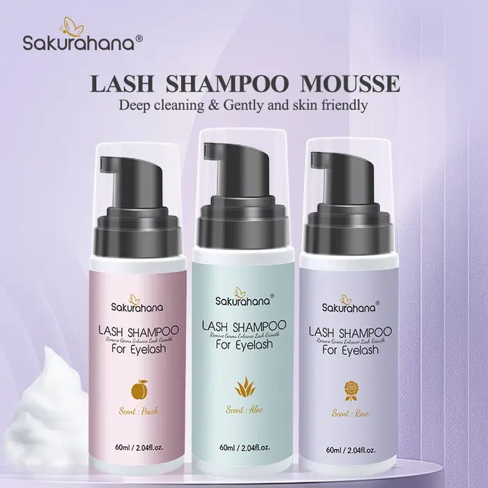 SAKURAHANA Shampooing pour cils 60 ml Extension