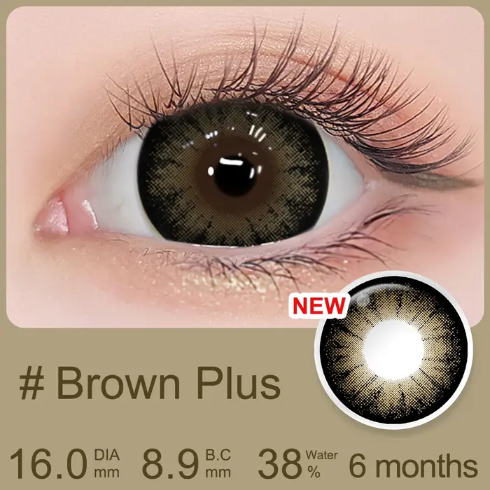 MAGISTER Lentilles de contact colorées pour grands yeux 14.0/14.5/16.0mm