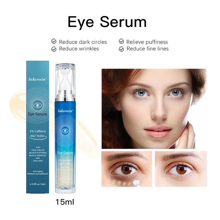 Sérum pour les yeux à la caféine 5 % et crème sous