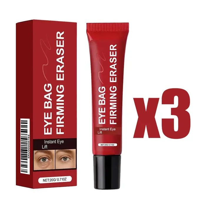 Crème pour le contour des yeux, élimine les poches sous les yeux, lisse les ridules, raffermit, lift instantané des poches, soin nourrissant doux, resserre.