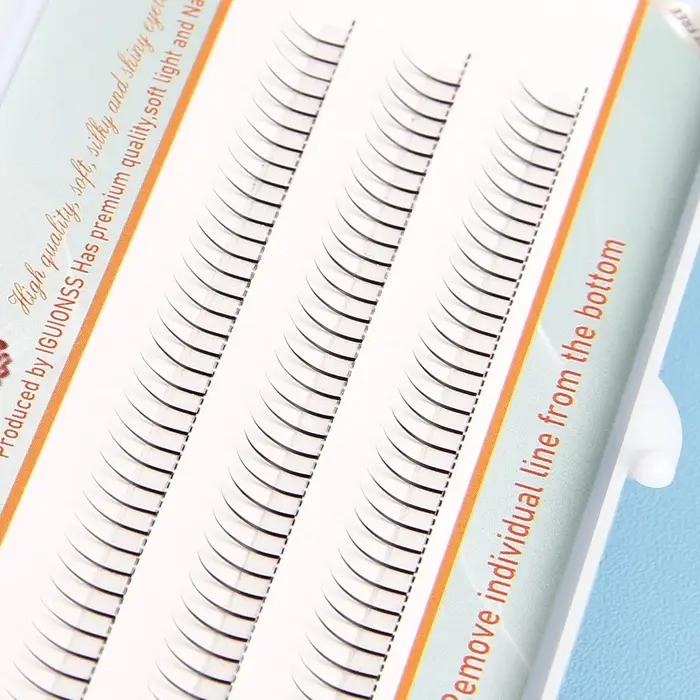 IGUIONSS Cils inférieurs en forme de A (5-6 mm) Extension de faux