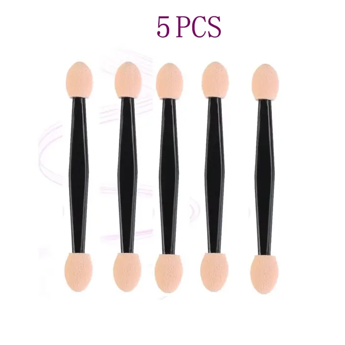 Pinceaux de maquillage pour ombre à paupières, outil de maquillage de beauté, bâton éponge double fa