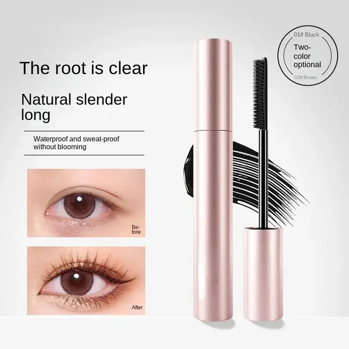 Mascara noir waterproof longue durée