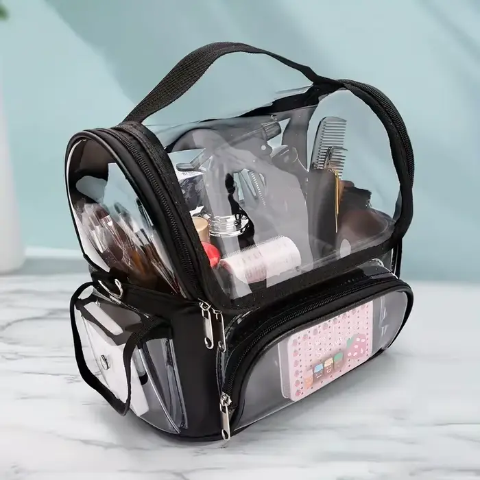 Porte-brosse de maquillage, sac à dos, étui de voyage pour maquilleur, sac de rangement cosmétique t