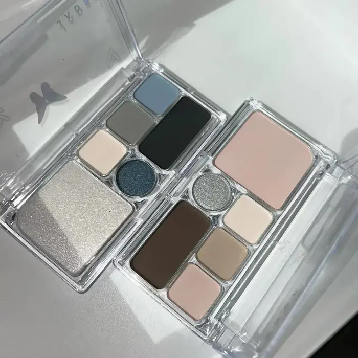 Palette de fards à paupières 6 couleurs