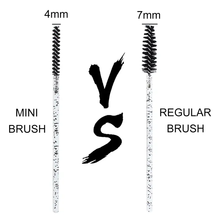 Baguettes de Mascara fines jetables
