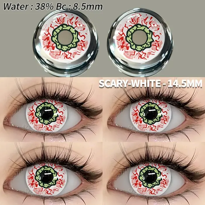 EYESHARE lentilles de contact colorées pour les yeux lentilles de contact cosplay lentilles folles l