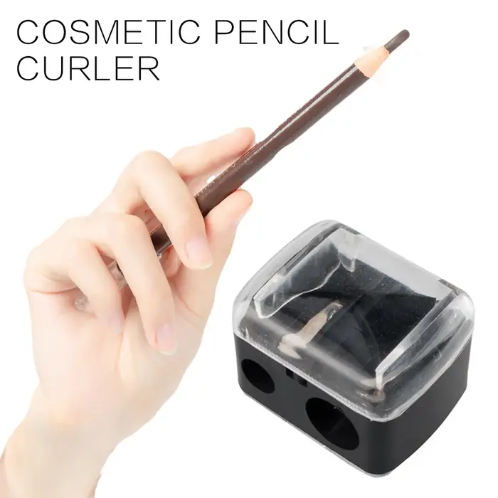 Taille-crayon de maquillage Durable, accessoires cosmétiques, crayon à lèvres, Eyeliner, cadeau pour filles, fournitures scolaires de travail