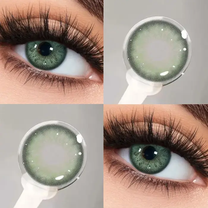 KSSEYE 1 paire de lentilles de Contact de couleur naturelle pour les yeux