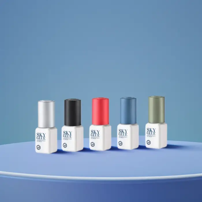 SKY colle 5ml dame colle noire individuelle séchage rapide Extensions de cils colle outil de maquillage adhésif pour cils 1 bouteille