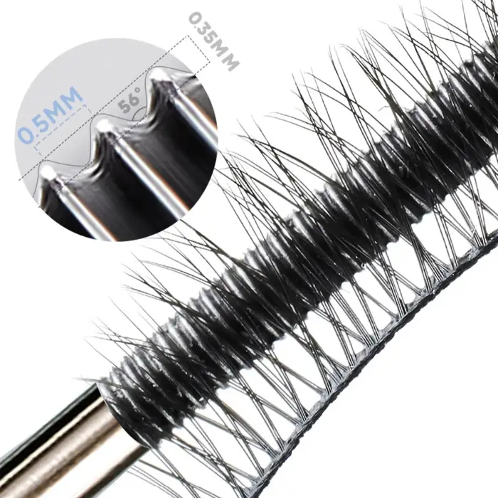 Mascara en tube d'acier-brosse spirale spéciale