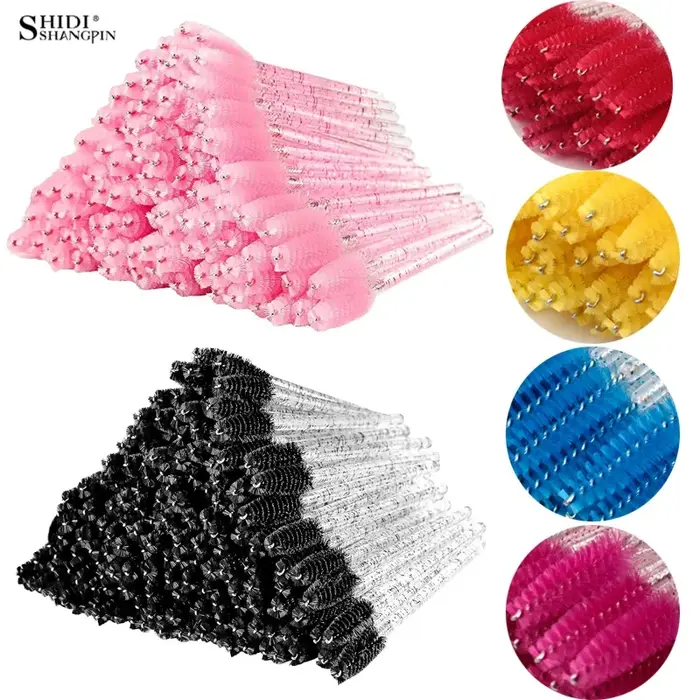 25/50/100 pièces de brosses à cils