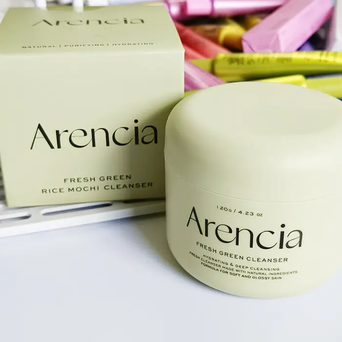Crème pour les yeux populaire Arencia, raffermissante, apaisante, hydratante et nourrissante, crème nettoyante douce, produits de soin de la peau coréens.