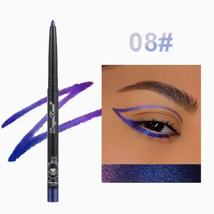 Crayon de fard à paupières métallique à paillettes