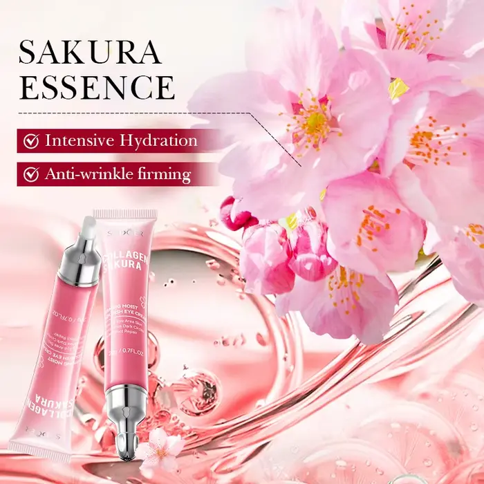 SADOER Sakura crème pour les yeux Anti cernes élimination