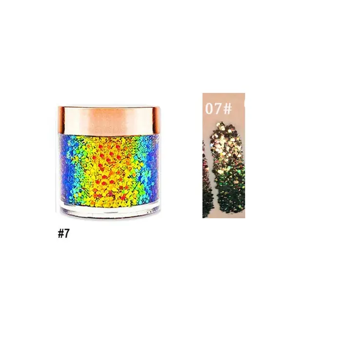 Chaméléon fard à paupières poudre métallique paillettes brillant haute brillance Pigment