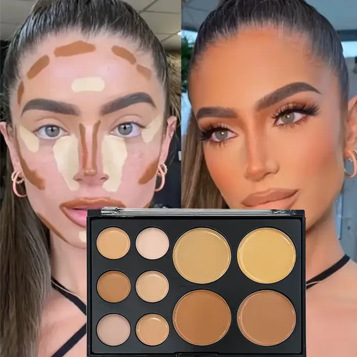 Palette anti-cernes 10 couleurs