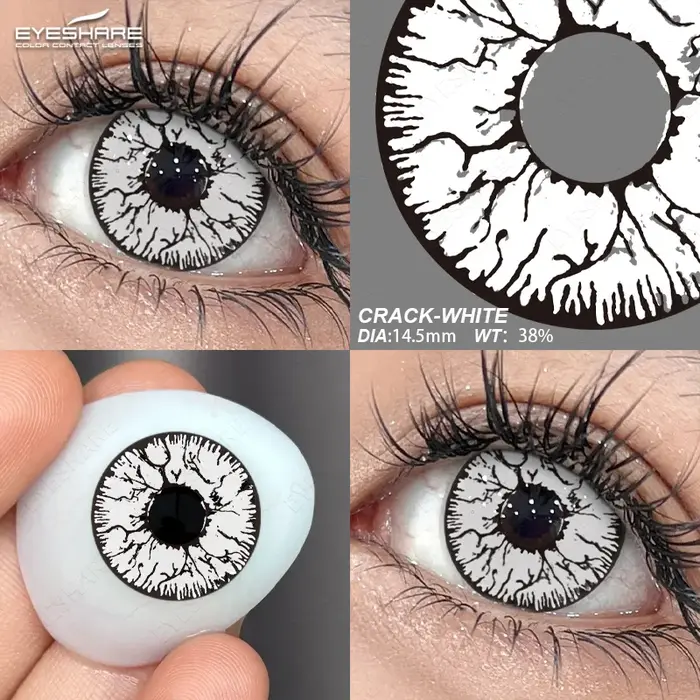 EYESHARE Cosplay lentilles de contact de couleur pour les yeux 1 paire