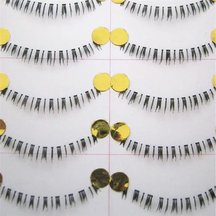 10 paires de cils inférieurs Pack 8 Styles différents sous les cils cils inférieurs doux à la main bande transparente cils inférieurs