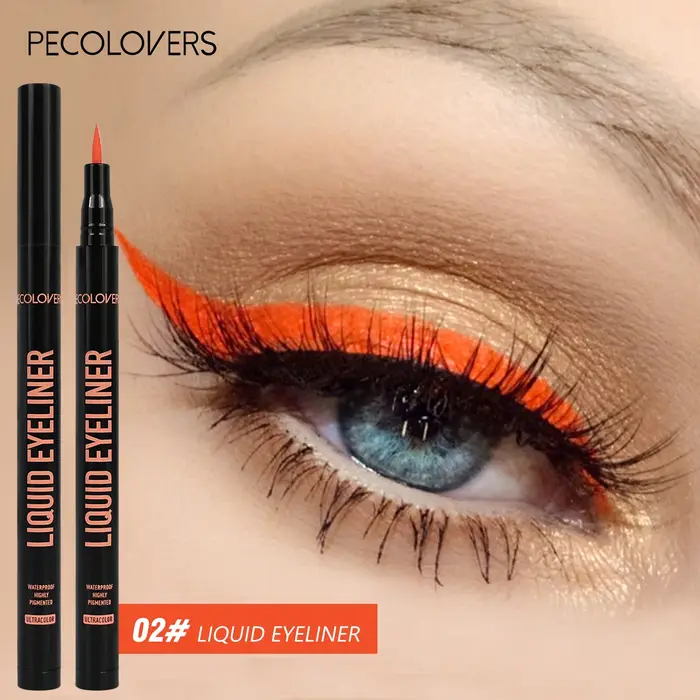 Stylo Eyeliner liquide imperméable, sans taches, coloré, mat, lisse, séchage rapide, facile à porter