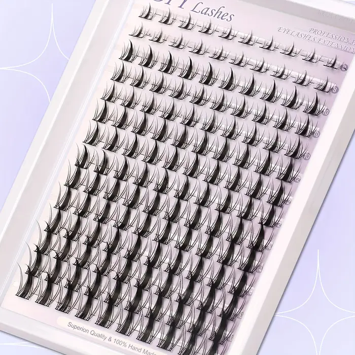 140 bouquets d'extensions de cils super volumineuses à faire soi-même