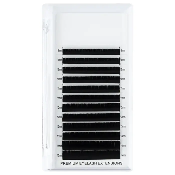 H & L DESDE 1990 cils Ellipse plats Maquiagem pointes fendues Extension