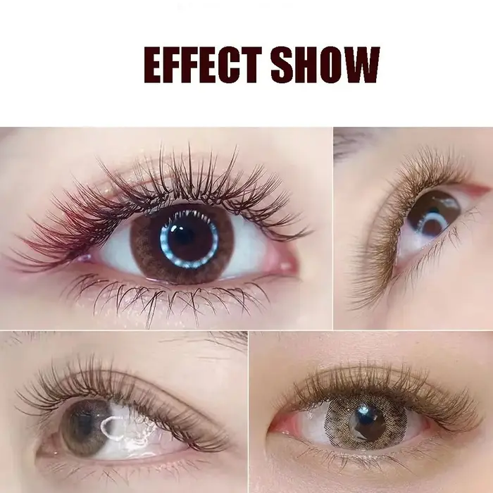 Cils en vison couleur caramel 0.07 C/D Curl