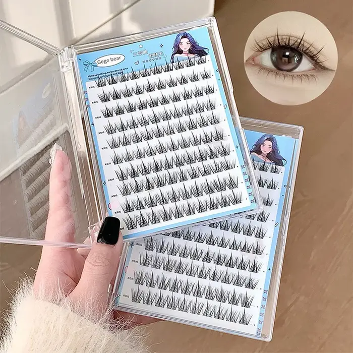 Gege Bear Faux cils sans colle – Application facile en 3 étapes