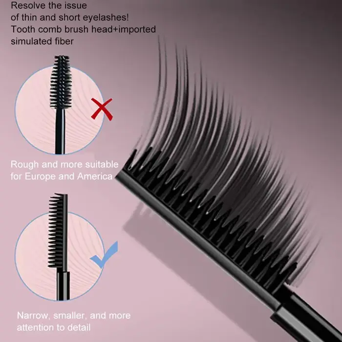 Mascara cils imperméable en Fiber de soie
