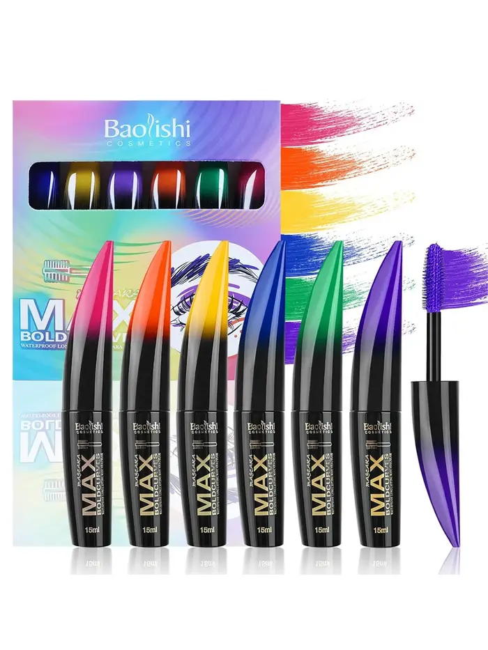 Mascara coloré imperméable