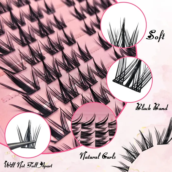 Kit de faux cils D I Y à 96 vitesses