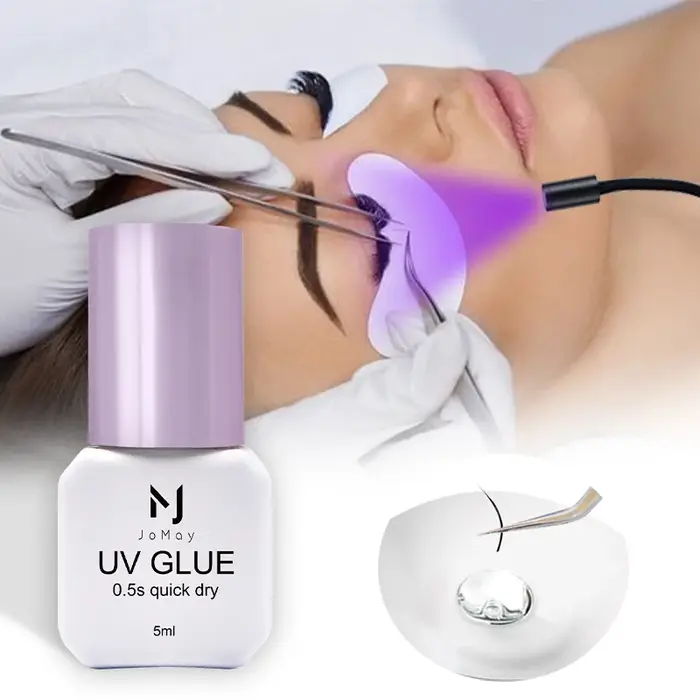 Faux cils 0.5S colle UV adhésive