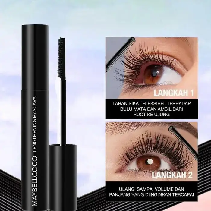 Mascara waterproof, application épaisse et longue durée