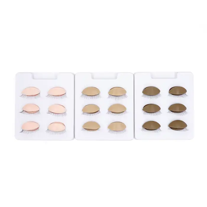 Tête de Mannequin pour Extension de cils, accessoires de maquillage avec paupières de remplacement a
