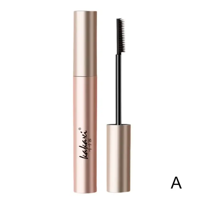 Mascara cils imperméable en Fiber de soie, noir, Extensions de cils longues et bouclées, Non agglomb