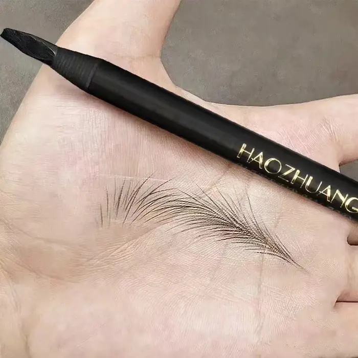 1 pièces crayons à sourcils imperméables longue durée avec brosse outils de maquillage permanents