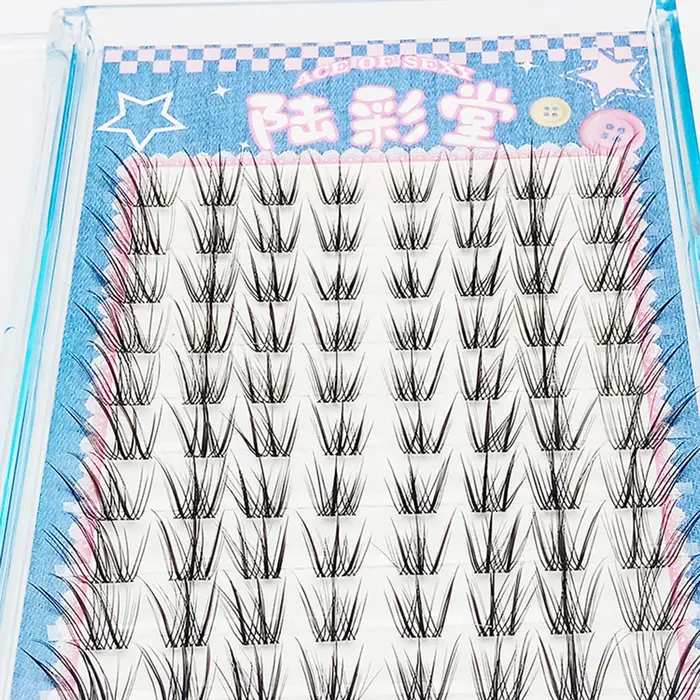 Extensions de faux cils de style renard