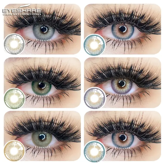 EYESHARE lentilles de couleur naturelle pour les yeux