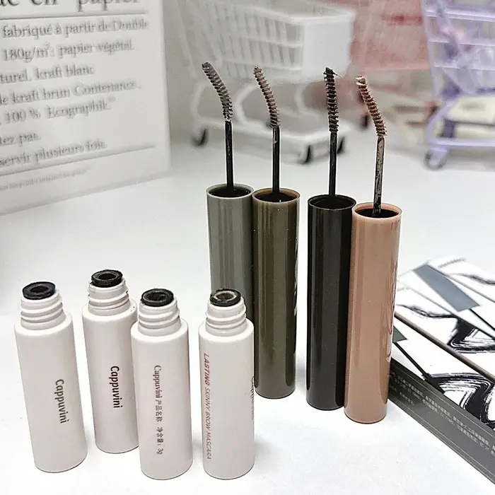 Mascara teinté pour sourcils imperméable en 5 couleurs