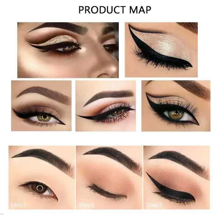 Eyeliner liquide noir pour femmes