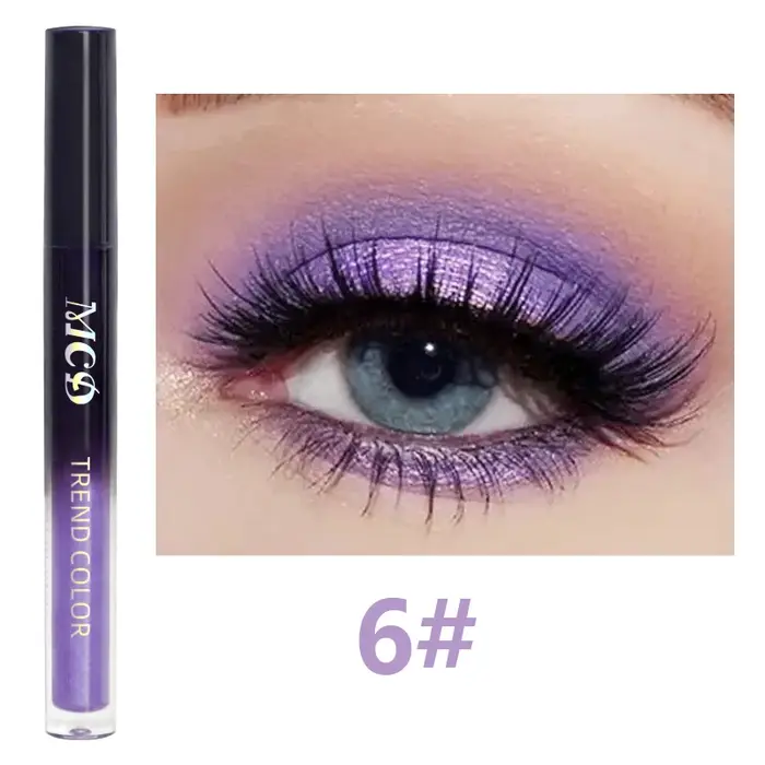 Palette de fards à paupières liquides imperméables à 13 nuances – Ensemble de maquillage haute brillance