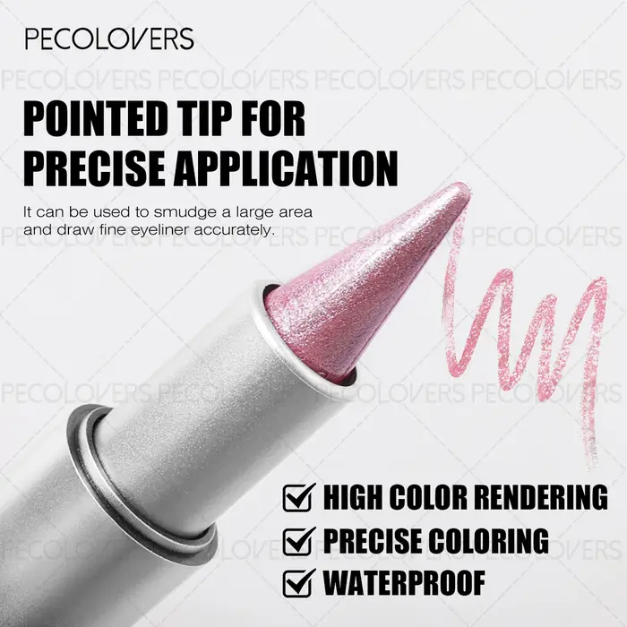 Stylo fard à paupières monochromatique brillant et bâton