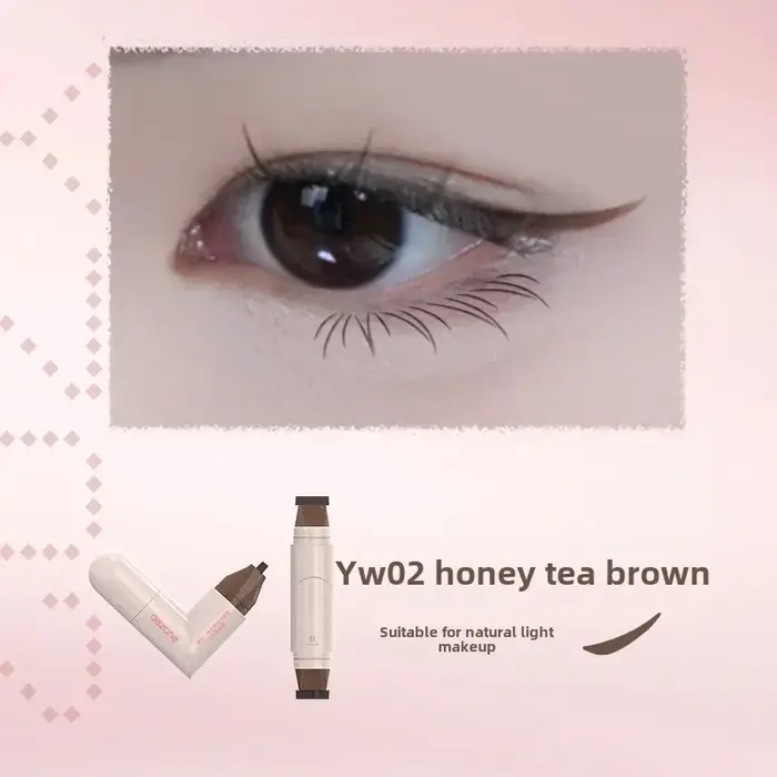 DEZONE bricolage Eyeliner joint contornos précis Eyeliner couleur tenant la pose de toilette Eyeline