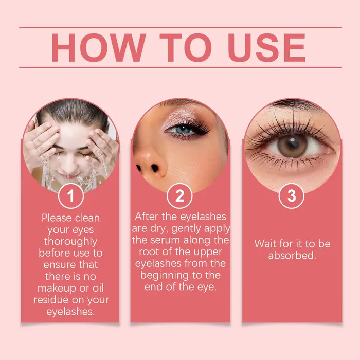 EELHOE Mascara hydratant Essence allonger les cils favoriser la croissance