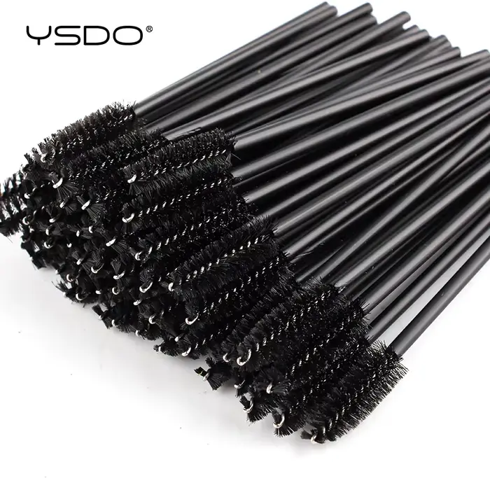 5/50 pièces brosses à cils brosse à sourcils outils d'extension de faux cils baguettes de Mascara applicateur bobines cils outil cosmétique