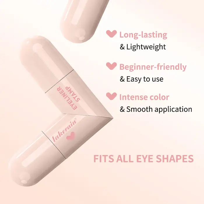 Crayon Eyeliner, tampon Eyeliner intégré