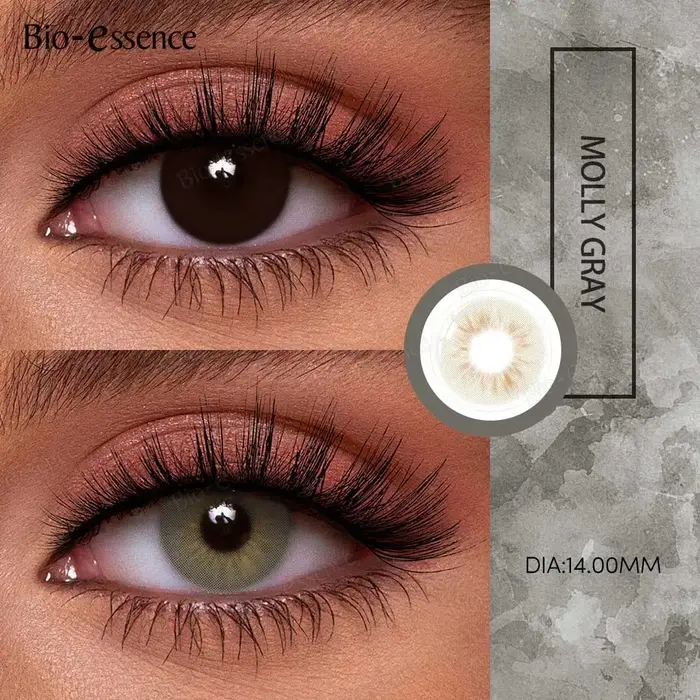 2025 nouvelles lentilles de Contact de couleur naturelle bio-essence pour les yeux 1 paire