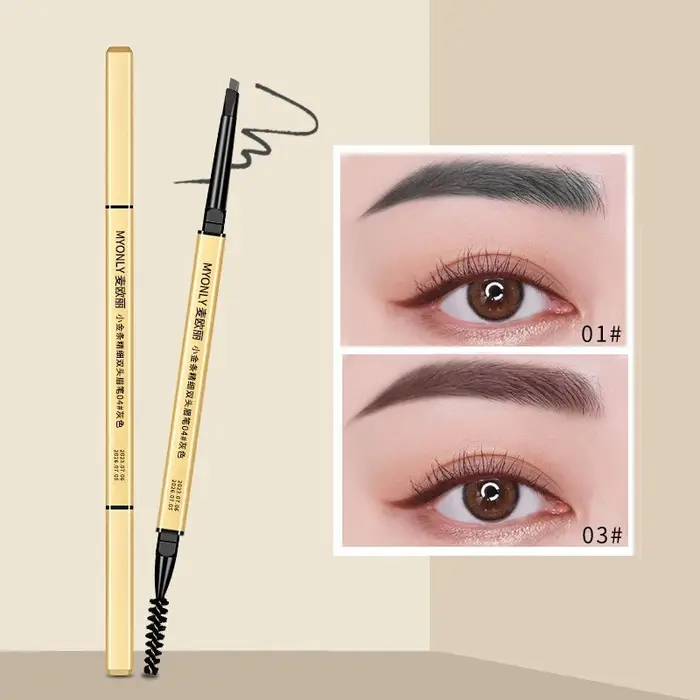 Crayon à sourcils imperméable à haute pigmentation