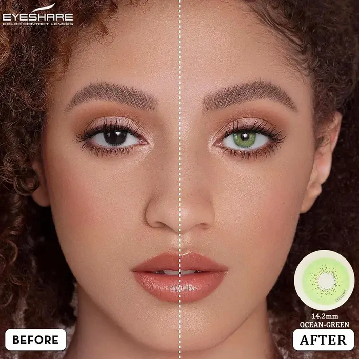EYESHARE 1 paire de lentilles de contact de couleur